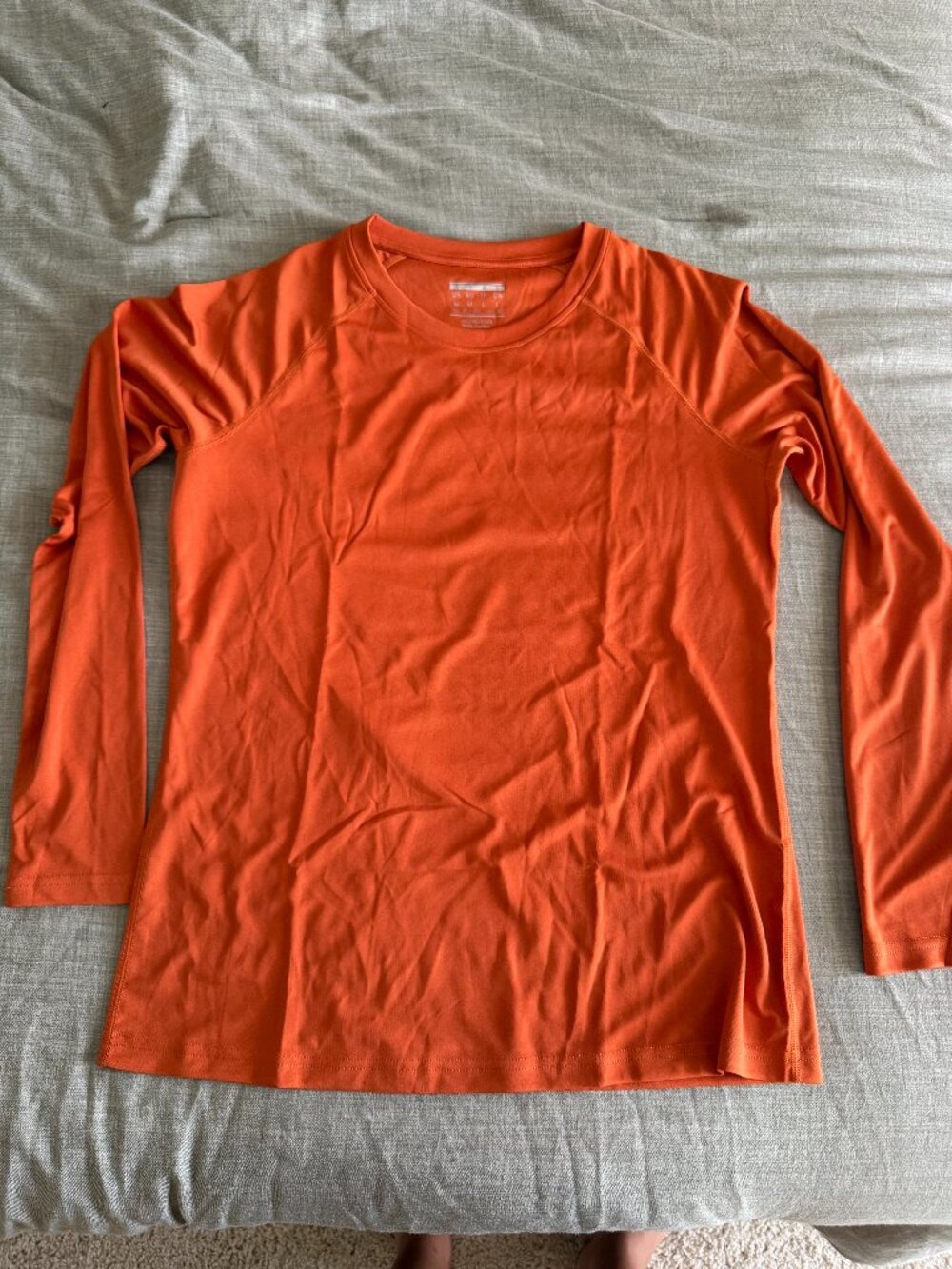 MAGCOMSEN Women's Long Sleeve UPF 50+ Sun Protection Shirt - Dark Orange